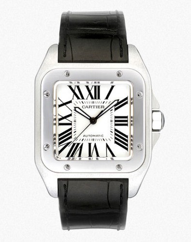 Cartier Santos de Cartier Santos 100:Striking Watch Under $10,000