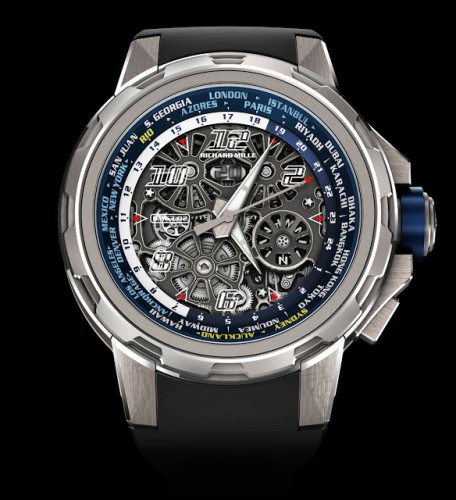A Watch Creat For Travellers-Richard Mille 63-02 World Timer