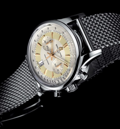 Side of Breitling Transocean Chronograph 02