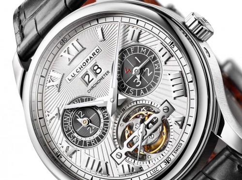 Chopard L.U.C Perpetual T-Platinum watch dial