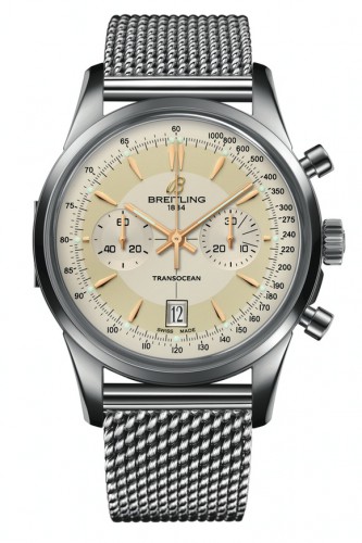 Front of Breitling Transocean Chronograph