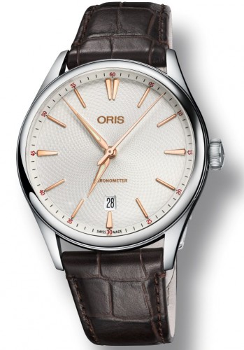 Front of Oris Artelier Chronometer Date watch