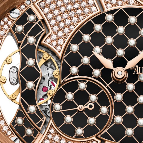 Audemars Piguet Millenary Hand-Wound diamonds and rose gold watch dial