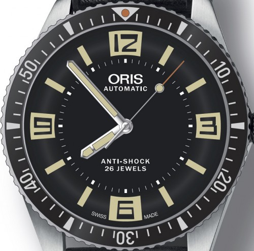 Oris Divers Sixty-Five Topper Limited Edition watch dial