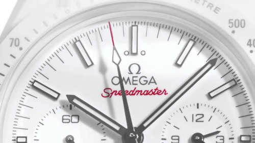 Omega Speedmaster White Side Of The Moon watch dial