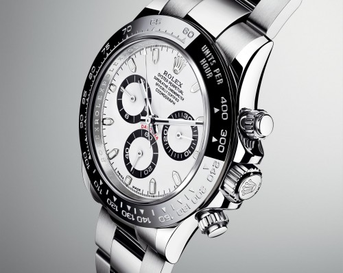 Side of Rolex Oyster Perpetual Cosmograph Daytona