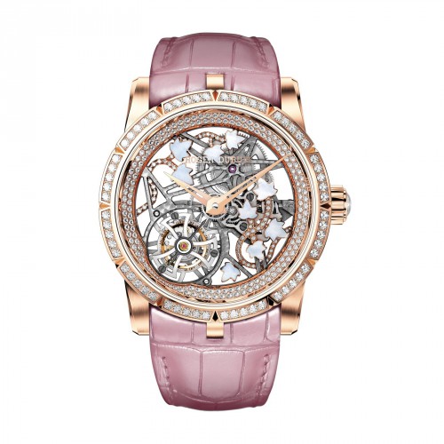roger dubuis excalibur broceliande pink watch