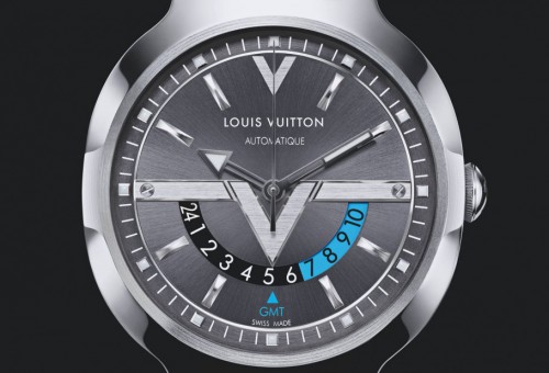 Louis Vuitton GMT watch dial