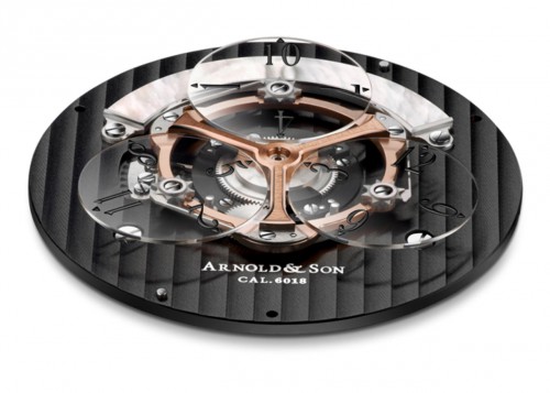 Arnold & Son new Golden Wheel watch caliber