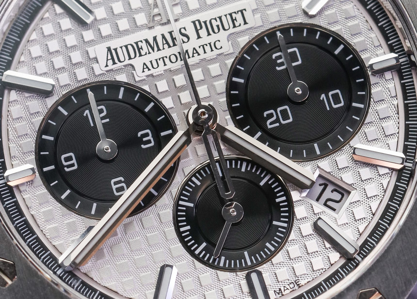 Audemars Piguet Royal Oak Chronograph Watch In Steel Hands-On Hands-On 
