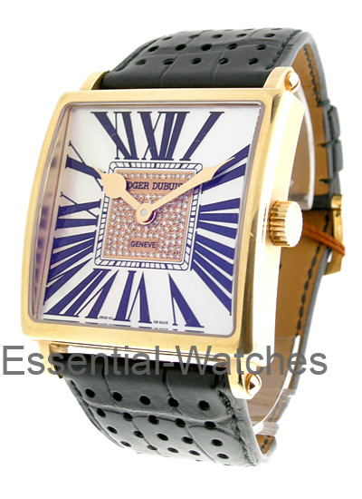 Roger Dubuis 43mm Golden Square Watch - Available On James List Sales & Auctions 