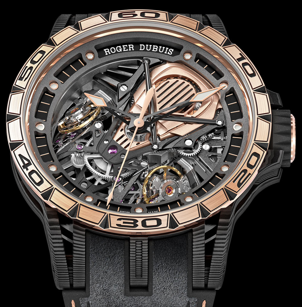 Roger Dubuis Excalibur Spider Pirelli & Excalibur Aventador S Watches For 2018 Watch Releases 