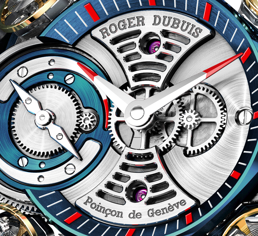 Roger Dubuis Excalibur Quatuor Cobalt MicroMelt Watch Watch Releases 