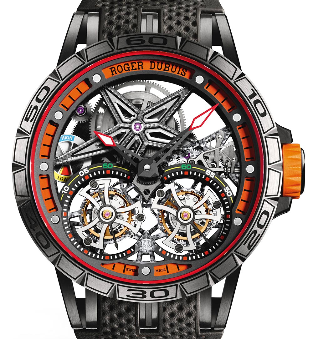 Roger Dubuis Excalibur Spider Double Flying Tourbillon Watch Watch Releases 