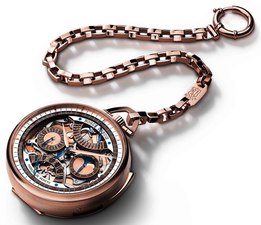 Roger Dubuis Hommage Millesime Unique Pocket Watch Watch Releases 
