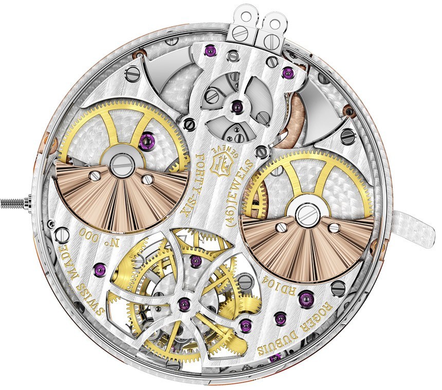 Roger Dubuis Hommage Minute Repeater Tourbillon Automatic Watch Watch Releases 