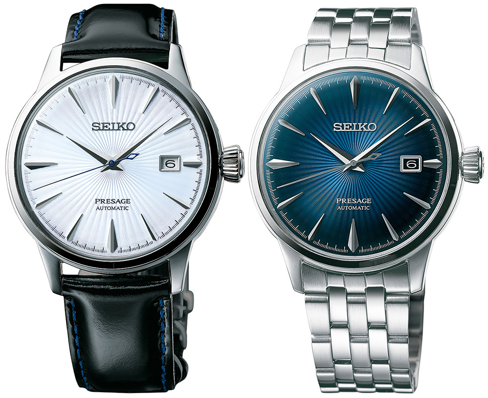 Seiko Presage SSA & SRPB 'Cocktail Time' Watches For 2017 Watch Releases 