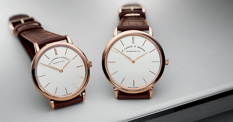 Check Out the Thinnest Watch : A Lange and Sohne