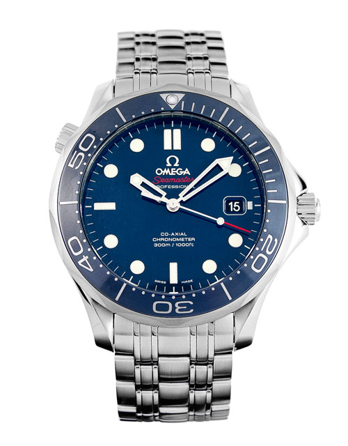 Review: Omega Men’s Seamaster Analog Display Automatic Self-Wind Silver-Tone Watch (O21230412003001)