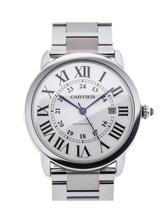 Cartier Men’s Ronde Solo Stainless Steel Watch (W6701011)