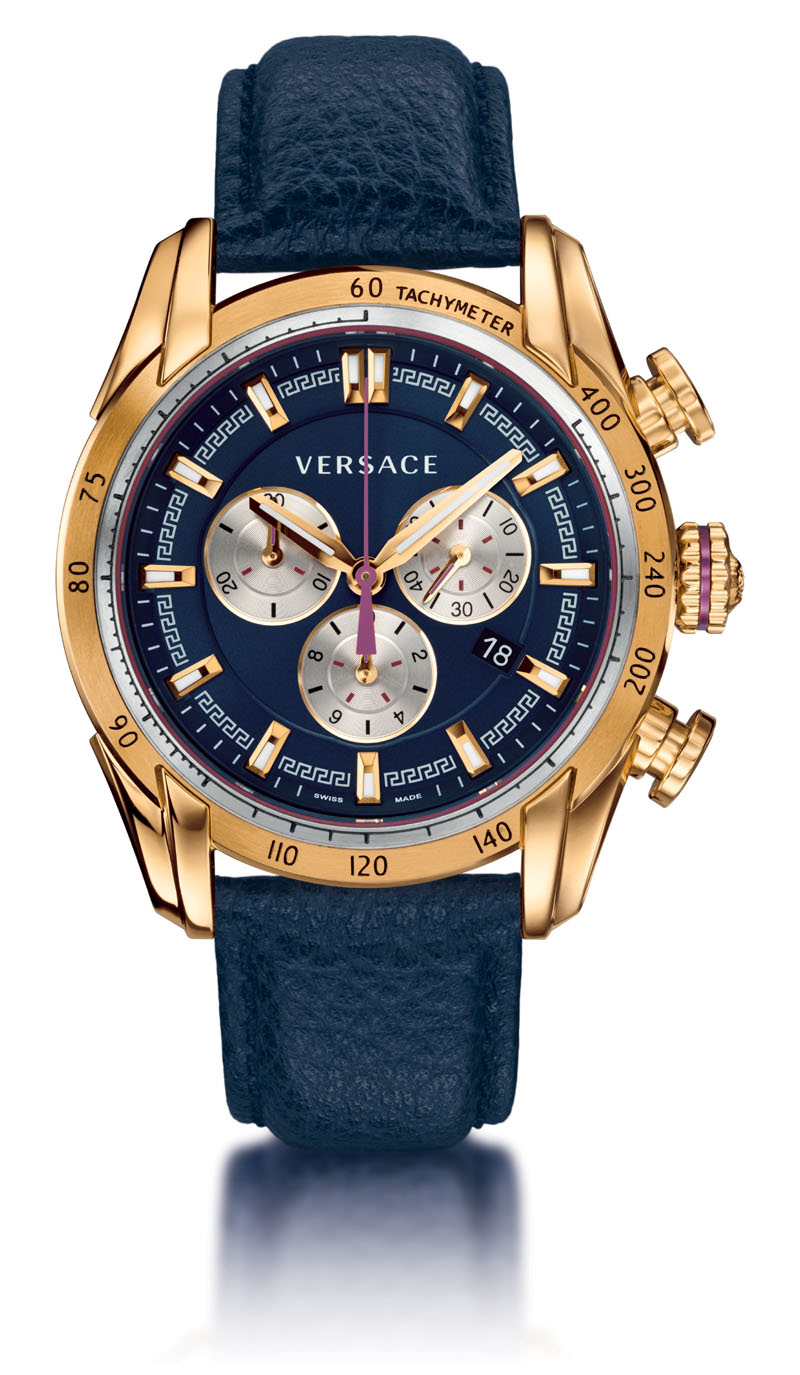 Versace V-Race GMT Alarm Quarta movement Watch Collection Debuts at Baselworld 2013