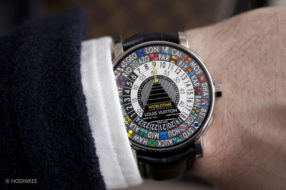 Introducing The Louis Vuitton Escale Worldtime, A Hand-Painted Travel Watch