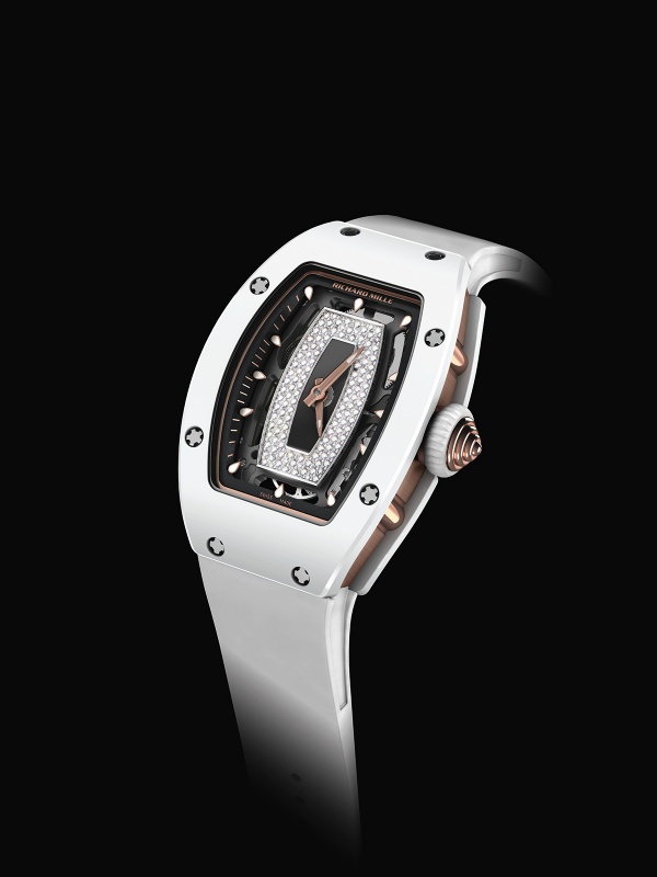SIHH 2014 Richard Mille RM 07-01 Ladies Watch in Whitened Ceramic
