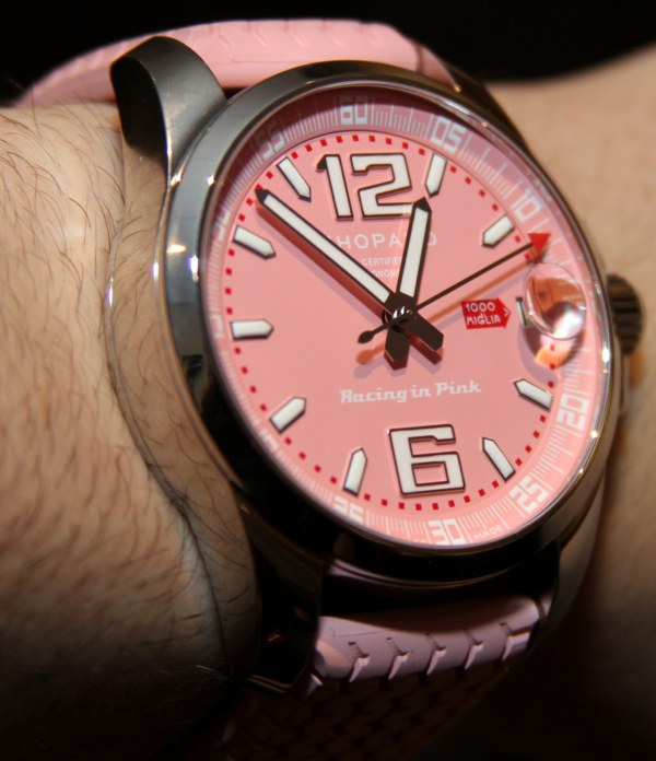 Can Males Put on Pink Chopard Gran Turismo XL Racing In Pink Watch