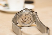 Breitling Transocean Chronograph 1915 With Silver Steel Strap