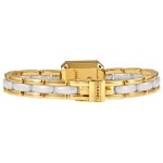 Chanel 18kt yellow gold slim watch