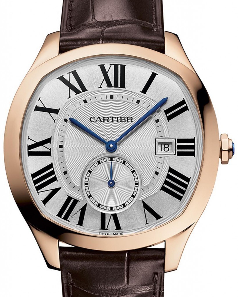 Front of Cartier Drive De Cartier watch