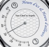 Van Cleef & Arpels Heure d’Ici & Heure d’Ailleurs dial