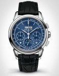 Front of Patek Philippe 5270 with blue dial 02