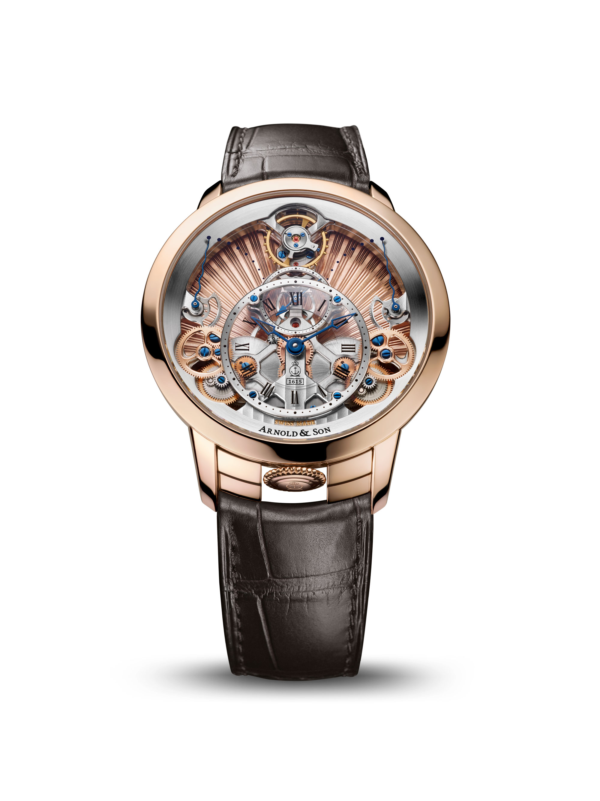 Iconic Timepiece-Arnold & Son Instrument Time Pyramid Guilloché