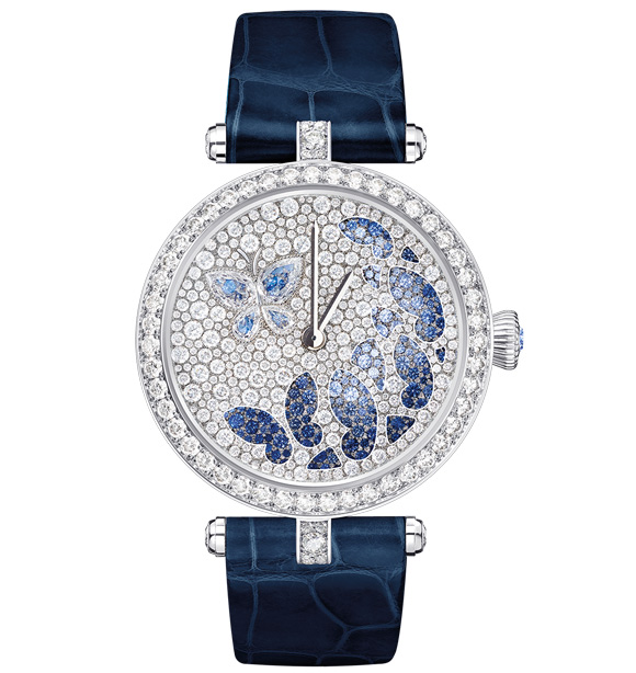 Haute Jewelry Watch-Van Cleef & Arpels Lady Nuit Des Papillons