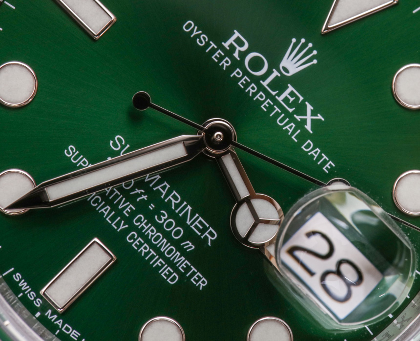 Rolex Submariner 116610LV In Green Watch Review Wrist Time Reviews 