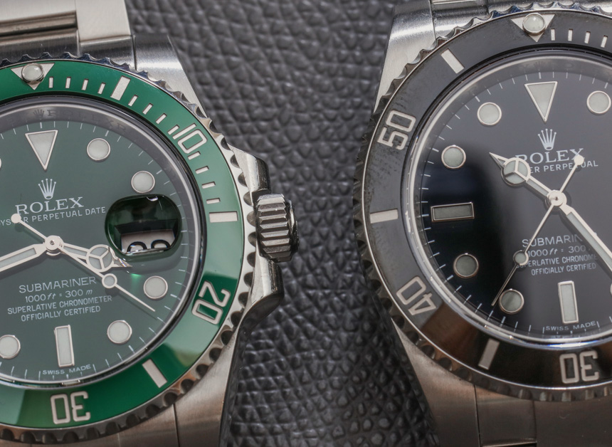 Rolex Submariner 116610LV In Green Watch Review Wrist Time Reviews 