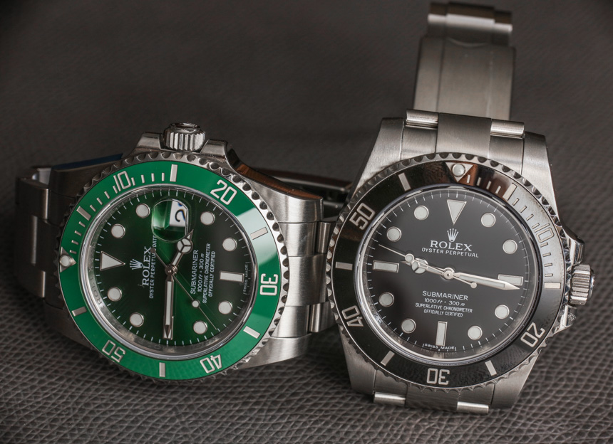 Rolex Submariner 116610LV In Green Watch Review Wrist Time Reviews 