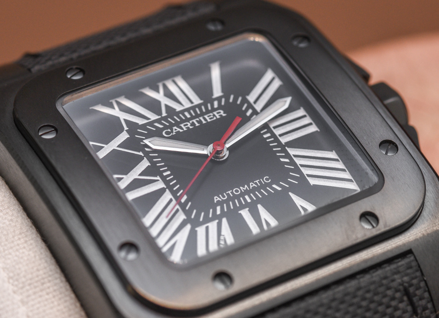 Cartier Santos 100 Carbon Watch Hands-On Hands-On 