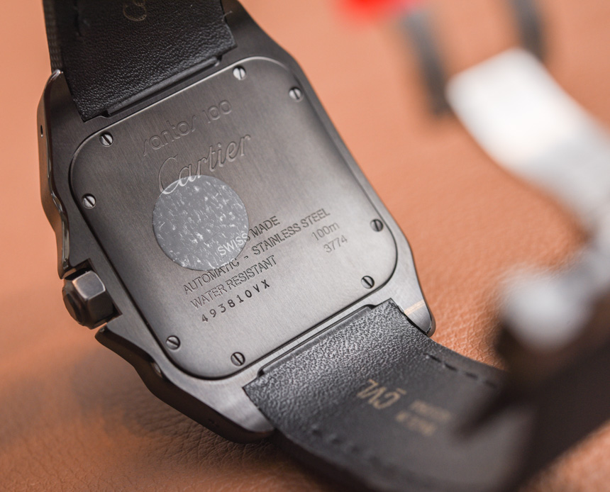 Cartier Santos 100 Carbon Watch Hands-On Hands-On 