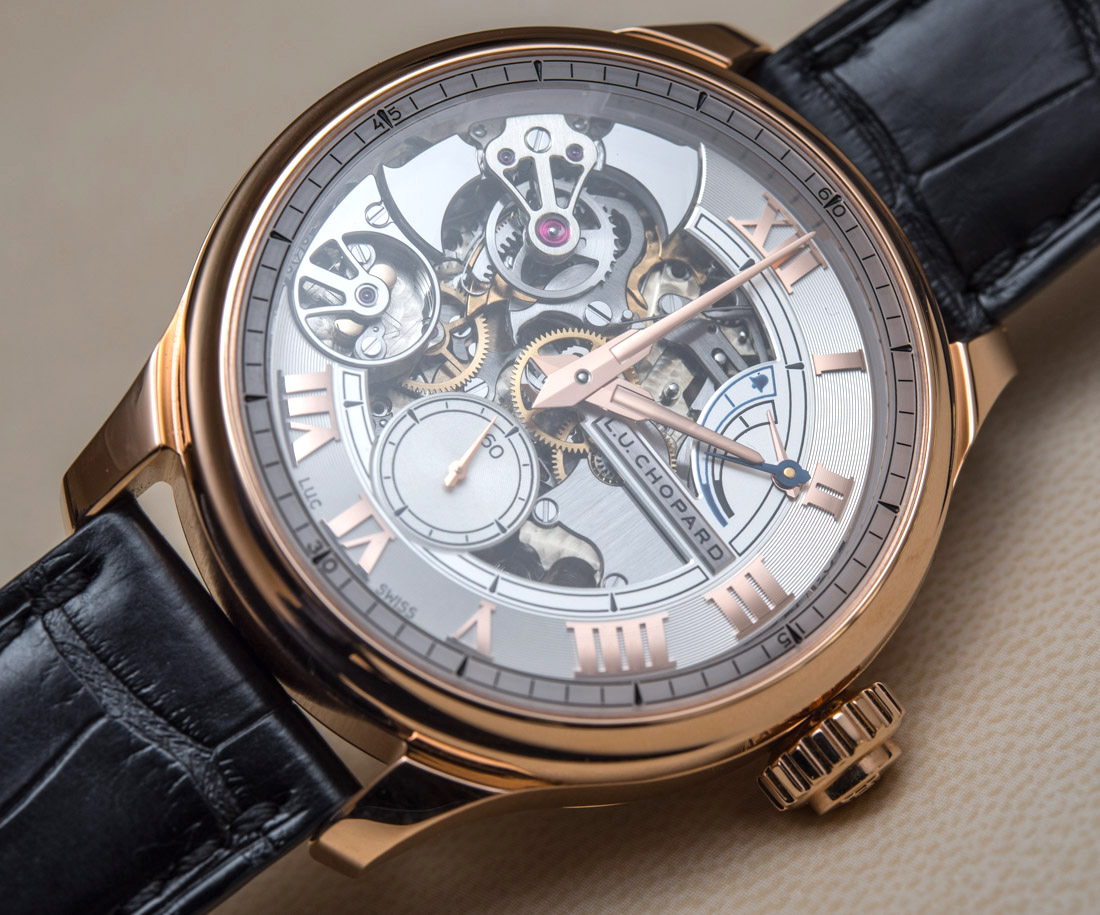 Chopard L.U.C Full Strike Minute Repeater Watch With Sapphire Gongs Hands-On Hands-On 
