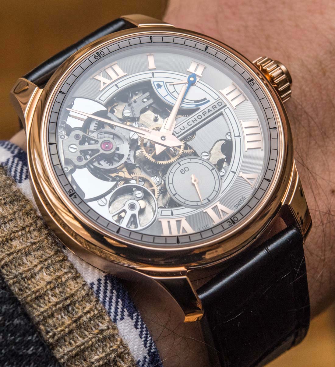 Chopard L.U.C Full Strike Minute Repeater Watch With Sapphire Gongs Hands-On Hands-On 