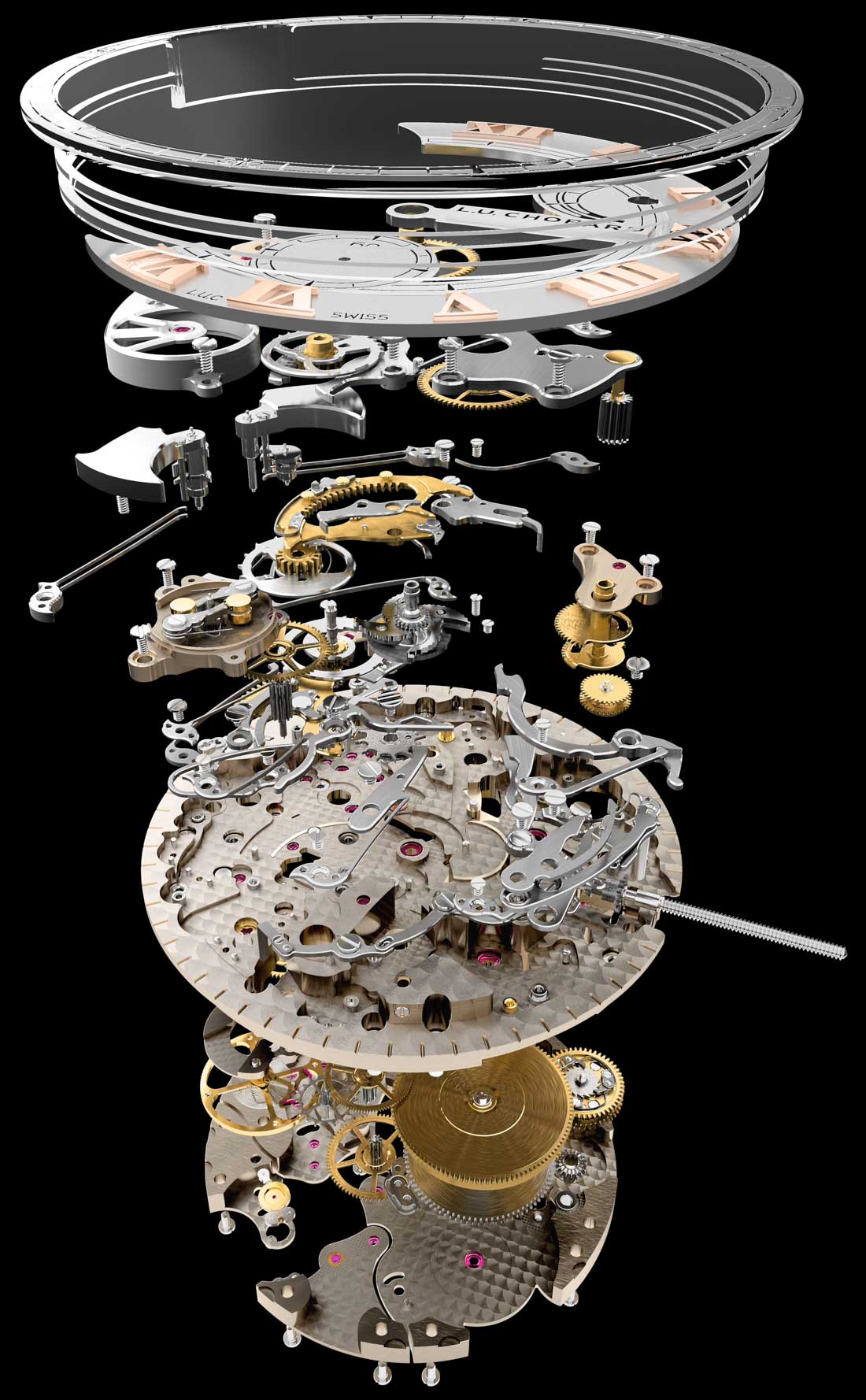 Chopard L.U.C Full Strike Minute Repeater Watch With Sapphire Gongs Hands-On Hands-On 