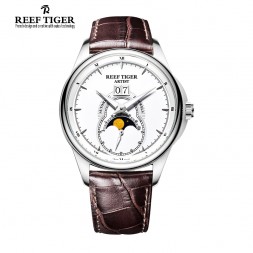 Reef Tiger Artist-Knighthood Gourd-shaped Dial Men’s Watch Which Is Low-key But Unique
