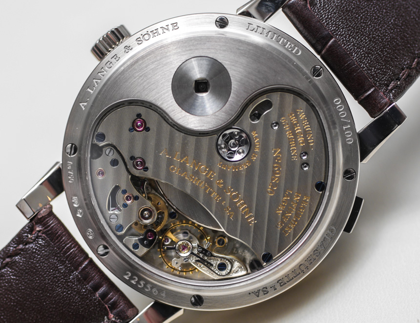 A. Lange & Söhne Lange 31 Limited Edition Watch With 31-Day Power Reserve Hands-On Hands-On 