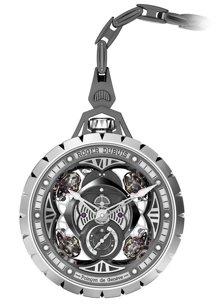 Roger Dubuis Excalibur Spider Pocket Watch Time Instrument Watch Releases