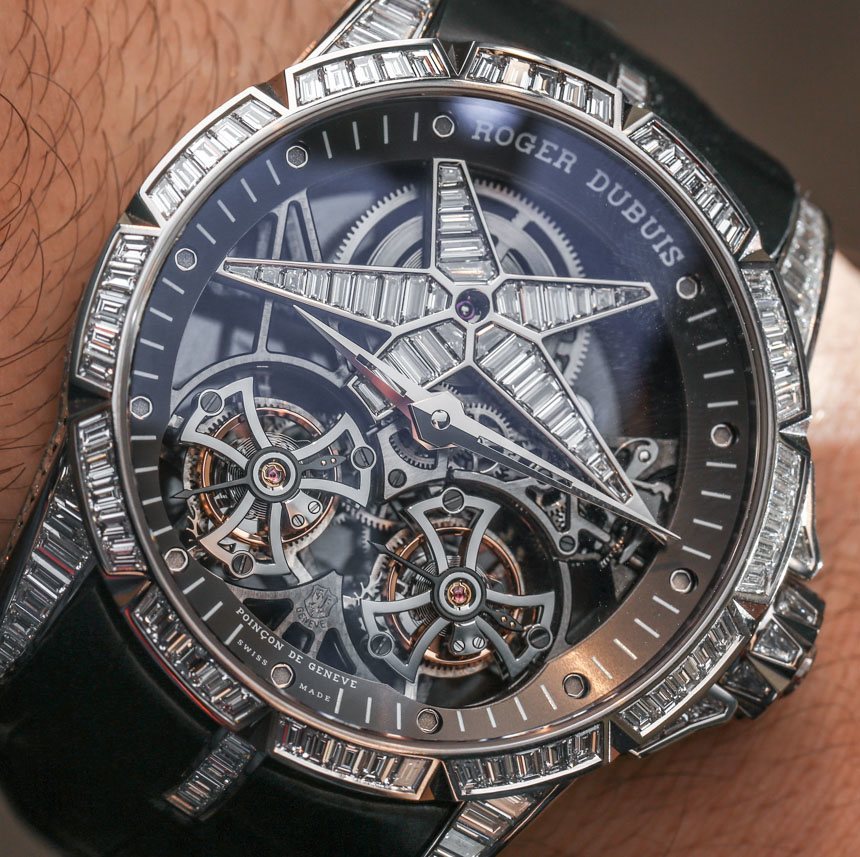 Roger Dubuis Excalibur Star Of Infinity Double Tourbillon Watch Hands-On Hands-On