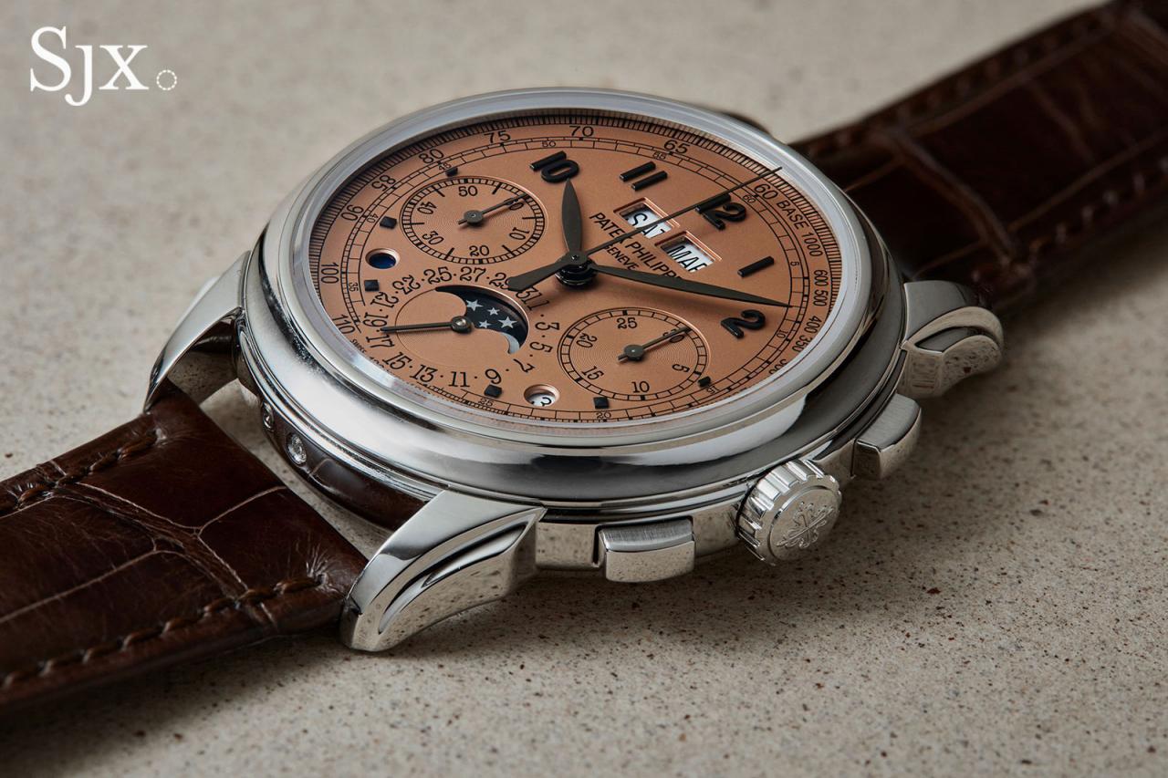 Up Close with the Patek Philippe Ref. 5270P-001 With “Salmon” Dial